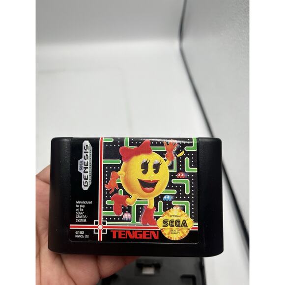Ms. Pac-Man (Sega Genesis, 1991) - Complete - Tested - Picture 7 of 10